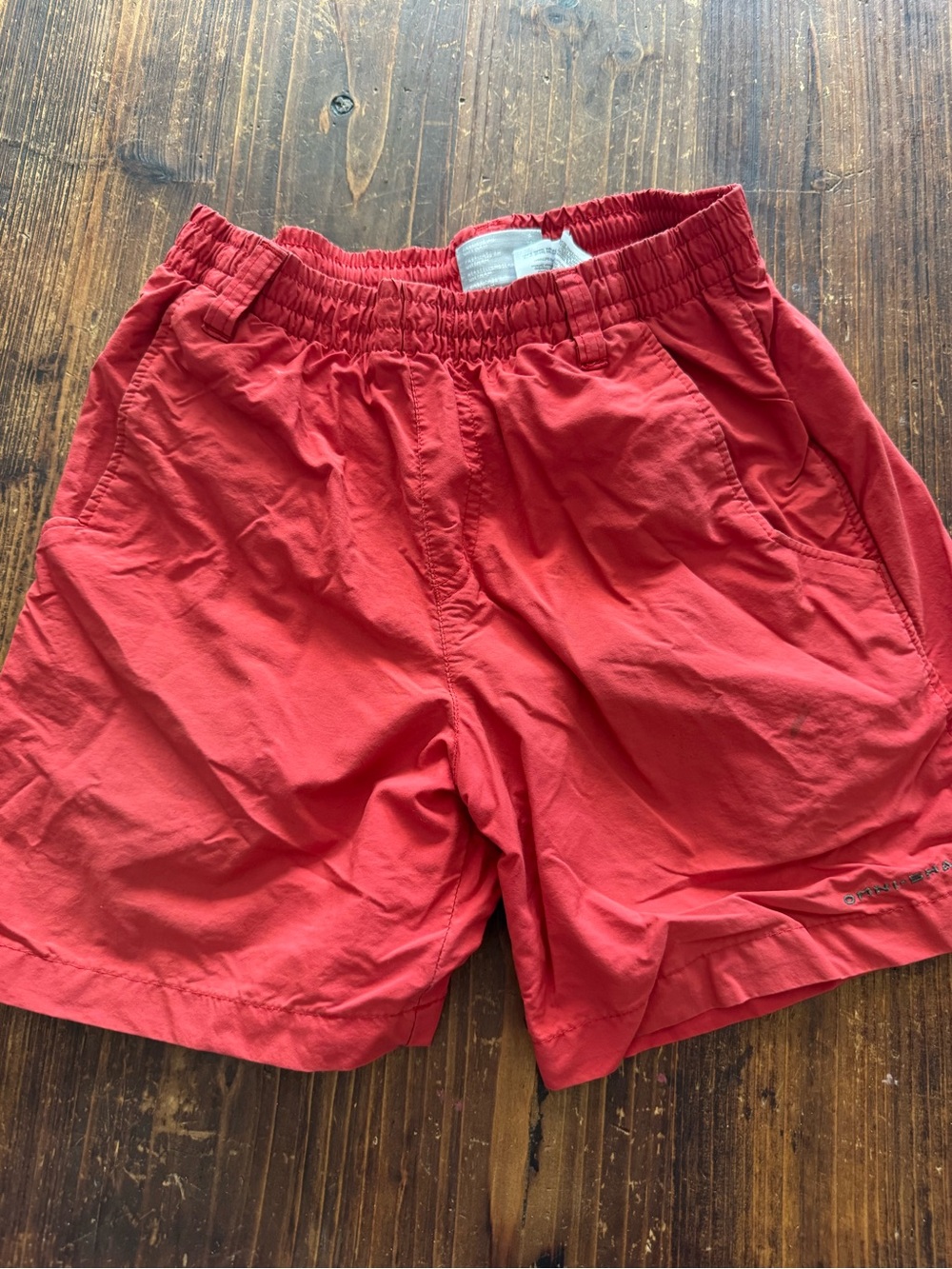 Columbia Red Kids Shorts